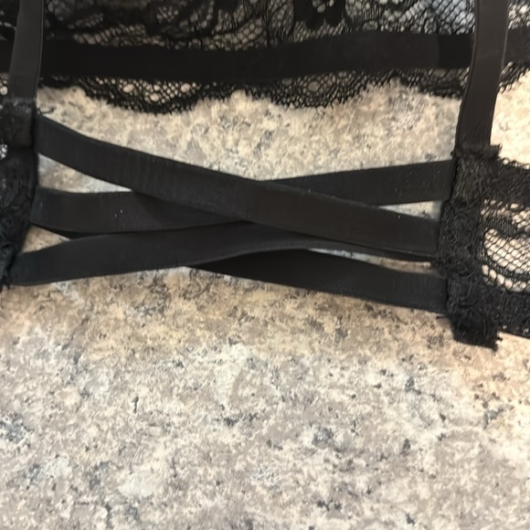 Rose + Vine Black with Lace Bra - Picture 5 of 7